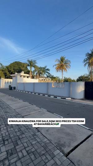 Kiwanja kinauzwa Baharibeach, Dar Es Salaam (3653 sqm) Kiwanja kinauzwa Baharibeach, Dar Es Salaam (3653 sqm)