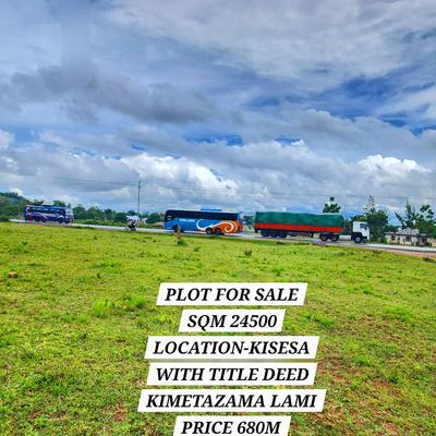 Kiwanja kinauzwa Kisesa, Mwanza sqm 24500 Kiwanja kinauzwa Kisesa, Mwanza sqm 24500