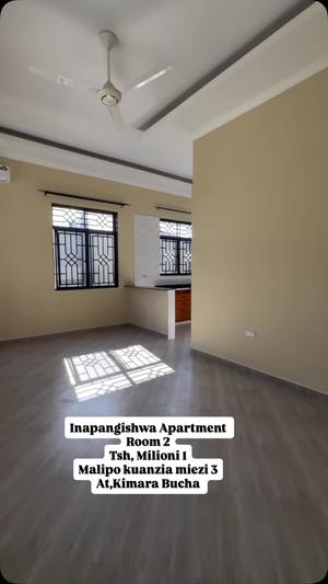 Apartment ya vyumba viwili inapangishwa Kimara Bucha, Dar Es Salaam
