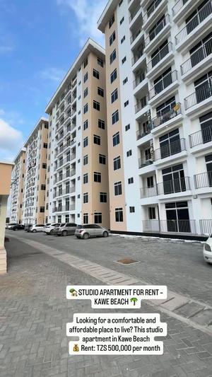 Studio Apartment inapangishwa Kawe Beach, Dar Es Salaam