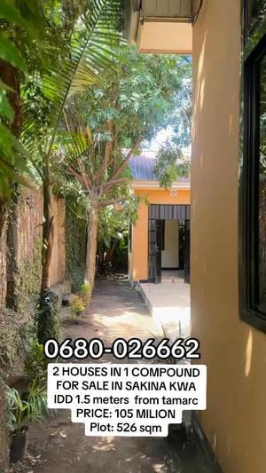 Nyumba ya vyumba viwili inauzwa Sakina, Arusha (526 sqm) Nyumba ya vyumba viwili inauzwa Sakina, Arusha (526 sqm)