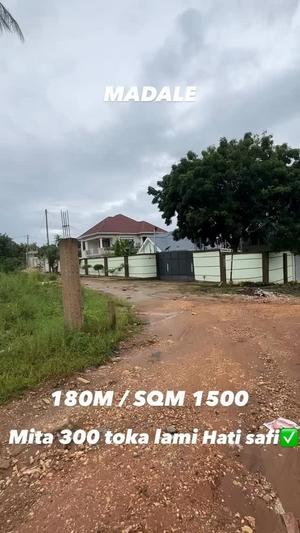 Kiwanja kinauzwa Madale, Dar Es Salaam sqm 1500