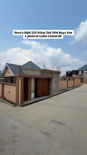 Plot for sale in Goba Center, Dar Es Salaam sqm 325