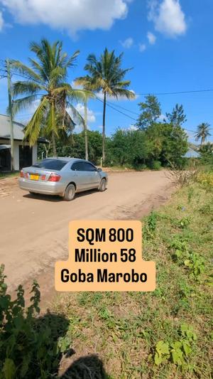 Kiwanja kinauzwa Goba Marobo, Dar Es Salaam (800 sqm)