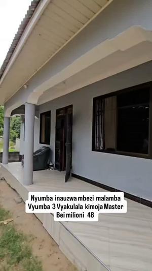 Nyumba ya vyumba vitatu inauzwa Mbezi Maramba, Dar Es Salaam (350 sqm)