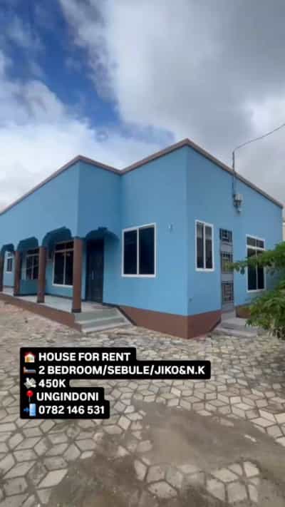 Nyumba ya vyumba viwili inapangishwa Kigamboni Ungindoni, Dar Es Salaam Nyumba ya vyumba viwili inapangishwa Kigamboni Ungindoni, Dar Es Salaam