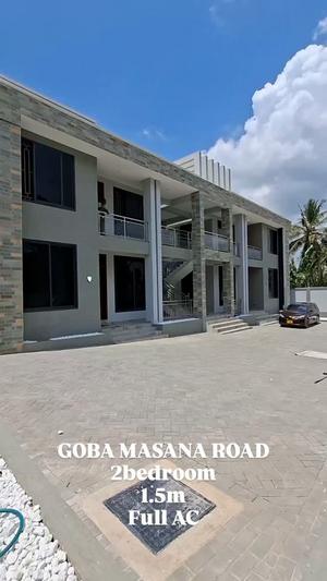 Apartment ya vyumba viwili inapangishwa Goba Masana Road, Dar Es Salaam Apartment ya vyumba viwili inapangishwa Goba Masana Road, Dar Es Salaam