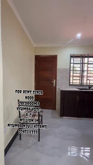 2 Bedrooms House for Rent in Sinza, Dar Es Salaam