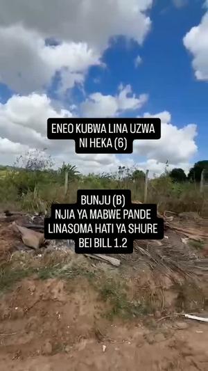 Plot for sale in Bunju B, Dar Es Salaam acre 6