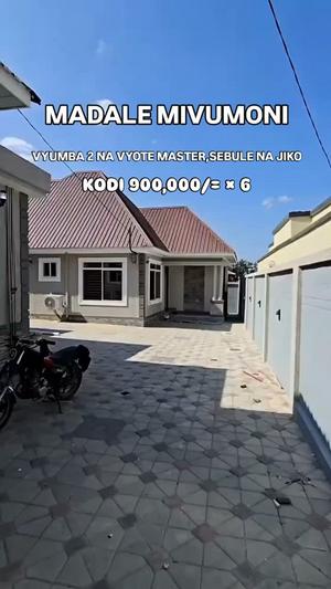 2 Bedrooms House for Rent in Madale Mivumoni, Dar Es Salaam