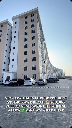 Studio Apartment for Rent in Kawe Beach, Dar Es Salaam