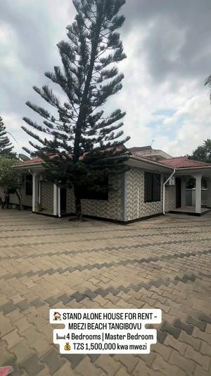 Nyumba ya vyumba vinne inapangishwa Mbezi Beach Tangibovu, Dar Es Salaam Nyumba ya vyumba vinne inapangishwa Mbezi Beach Tangibovu, Dar Es Salaam