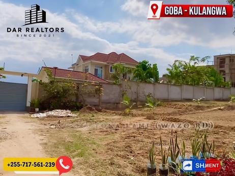 Kiwanja kinauzwa Goba Kulangwa, Dar Es Salaam (762 sqm) Kiwanja kinauzwa Goba Kulangwa, Dar Es Salaam (762 sqm)
