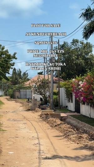 Residential Plot for Sale in Kunduchi Beach, Dar Es Salaam (1426 sqm) Residential Plot for Sale in Kunduchi Beach, Dar Es Salaam (1426 sqm)
