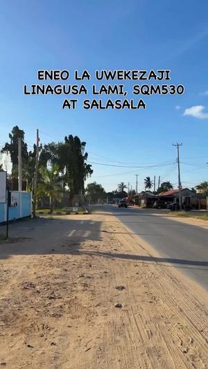Kiwanja kinauzwa Salasala Kona Ya Mbowe, Dar Es Salaam sqm 522