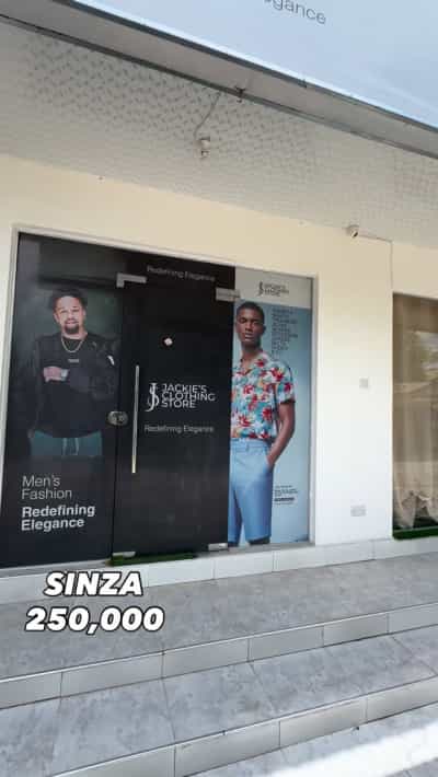 Duka linapangishwa Sinza, Dar Es Salaam