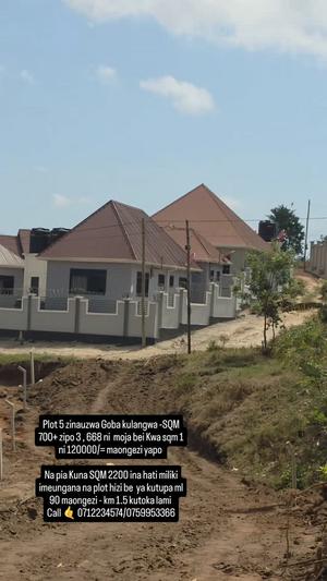 Kiwanja kinauzwa Goba Kulangwa (2200 sqm) Kiwanja kinauzwa Goba Kulangwa (2200 sqm)
