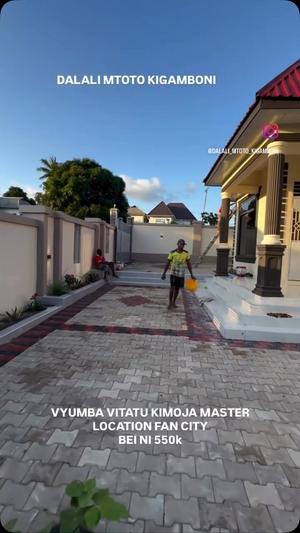Nyumba ya vyumba vitatu inapangishwa Kigamboni-Fan City, Dar Es Salaam Nyumba ya vyumba vitatu inapangishwa Kigamboni-Fan City, Dar Es Salaam