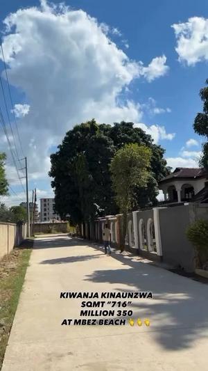 Plot for sale in Mbezi Beach, Dar Es Salaam sqm 716