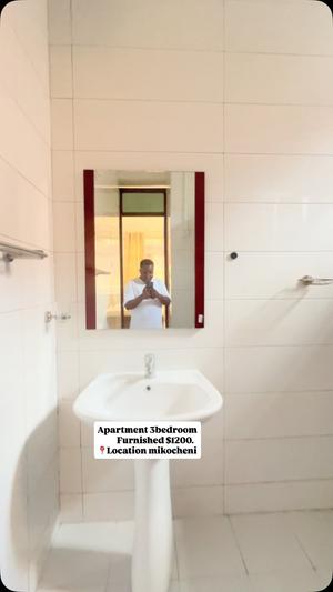 Apartment (Furnished) ya vyumba vitatu inapangishwa Mikocheni, Dar Es Salaam Apartment (Furnished) ya vyumba vitatu inapangishwa Mikocheni, Dar Es Salaam