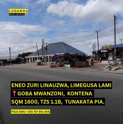 Viwanja vinauzwa Goba Kontena, Dar Es Salaam sqm 1600 Viwanja vinauzwa Goba Kontena, Dar Es Salaam sqm 1600