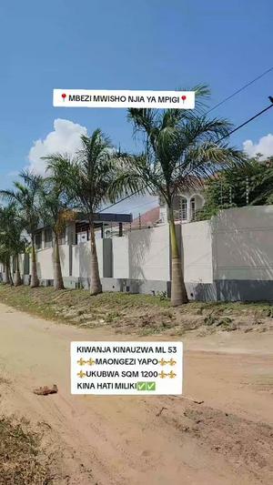 Residential Plot for Sale in Mbezi Mwisho, Dar Es Salaam (1200 sqm)