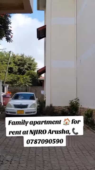 Apartment ya vyumba viwili inapangishwa NJIRO, Arusha