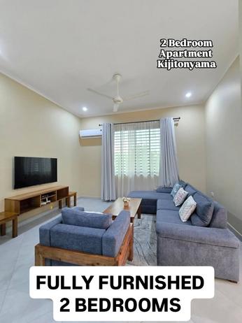 Nyumba (Furnished) ya vyumba viwili inapangishwa Kijitonyama, Dar Es Salaam