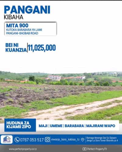 Viwanja vinauzwa Kibaha Pangani, Pwani