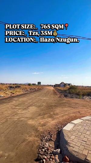 Plot for sale in Nzugun Ilazo, Dodoma sqm 765 Plot for sale in Nzugun Ilazo, Dodoma sqm 765