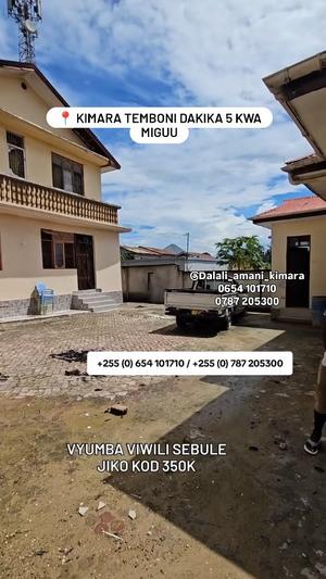 2 Bedrooms Apartment for Rent in Kimara Temboni, Dar Es Salaam