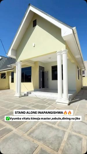 Nyumba ya vyumba vitatu inapangishwa Kigamboni Kisota, Dar Es Salaam
