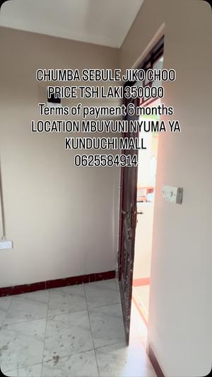 Nyumba ya chumba kimoja inapangishwa Mbuyuni, Morogoro