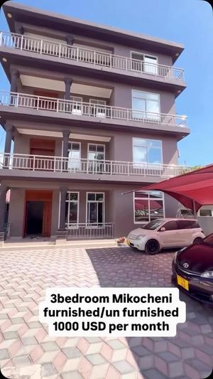 Apartment (Furnished) ya vyumba vitatu inapangishwa Mikocheni, Dar Es Salaam Apartment (Furnished) ya vyumba vitatu inapangishwa Mikocheni, Dar Es Salaam