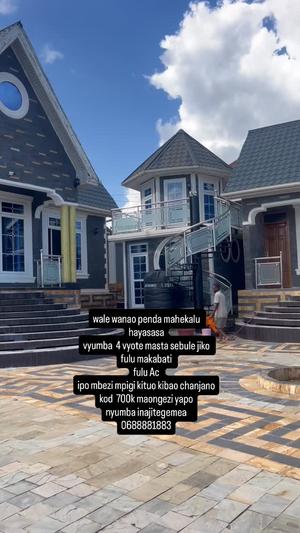 4 Bedrooms House for Rent in Mbezi Mpigi, Dar Es Salaam