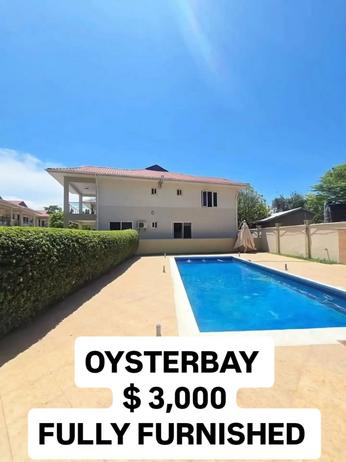 Nyumba (Furnished) ya vyumba vinne inapangishwa Oysterbay, Dar Es Salaam Nyumba (Furnished) ya vyumba vinne inapangishwa Oysterbay, Dar Es Salaam