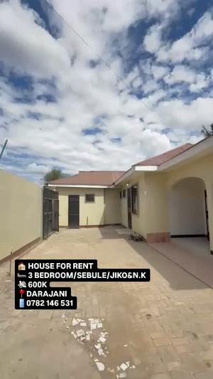 Nyumba ya vyumba vitatu inapangishwa Kigamboni Darajani, Dar Es Salaam Nyumba ya vyumba vitatu inapangishwa Kigamboni Darajani, Dar Es Salaam