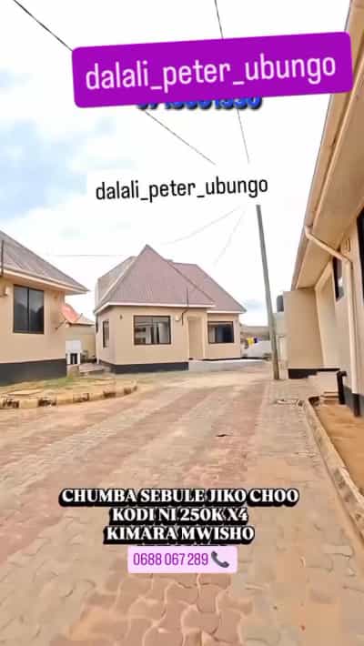 Nyumba/Apartment ya chumba kimoja inapangishwa Kimara, Dar Es Salaam