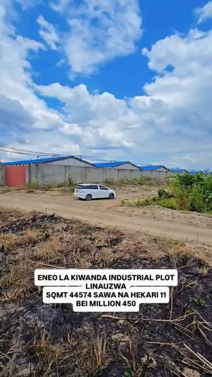Industrial Plot for Sale in Kibaha Visiga Madafu, Pwani (11 acre) Industrial Plot for Sale in Kibaha Visiga Madafu, Pwani (11 acre)