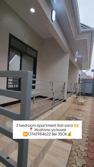Apartment ya vyumba viwili inapangishwa Moshono, Arusha