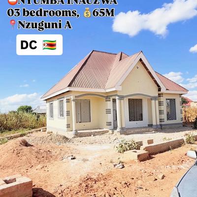 Nyumba ya vyumba vitatu inauzwa Nzuguni, Dodoma