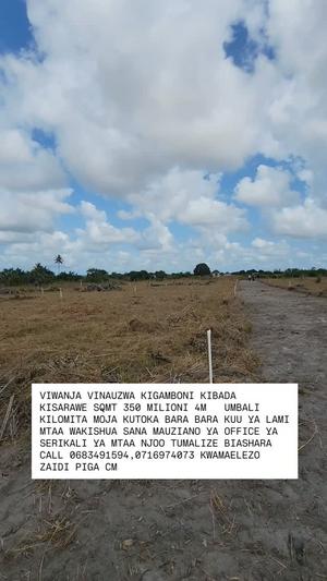 Residential Plots for Sale in Kigamboni Kibada Kisarawe, Dar Es Salaam (350 sqm) Residential Plots for Sale in Kigamboni Kibada Kisarawe, Dar Es Salaam (350 sqm)
