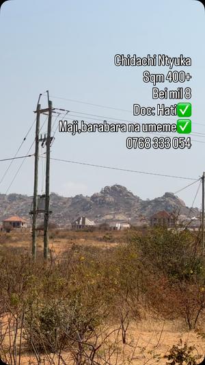 Residential Plot for Sale in Chidachi Ntyuka, Dodoma (400 sqm) Residential Plot for Sale in Chidachi Ntyuka, Dodoma (400 sqm)