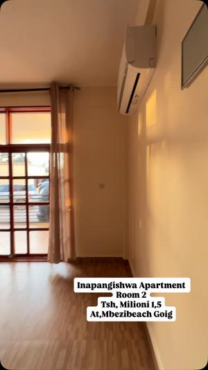 Apartment ya vyumba viwili inapangishwa Mbezi Beach Goig, Dar Es Salaam