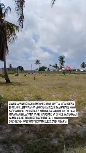 Residential Plot for Sale in Kigamboni Kibada Mwera, Dar Es Salaam (240 sqm) Residential Plot for Sale in Kigamboni Kibada Mwera, Dar Es Salaam (240 sqm)