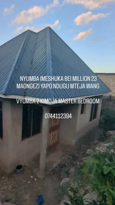 Nyumba ya vyumba viwili inauzwa Mbezi Malamba Mawili, Dar Es Salaam (100 sqm) Nyumba ya vyumba viwili inauzwa Mbezi Malamba Mawili, Dar Es Salaam (100 sqm)