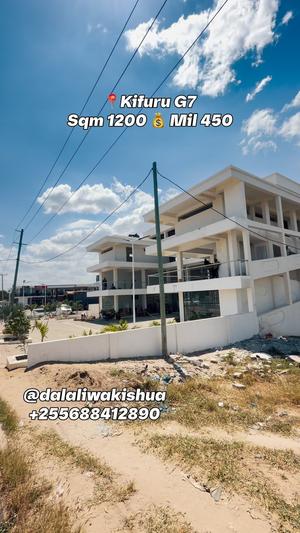 Kiwanja (Commercial Plot) kinauzwa Kifuru G7, Dar Es Salaam (1200 sqm)