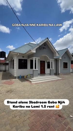 3 Bedrooms House for Rent in Goba Njia Nne, Dar Es Salaam 3 Bedrooms House for Rent in Goba Njia Nne, Dar Es Salaam