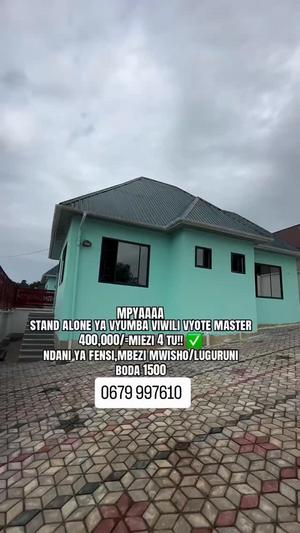 Nyumba ya vyumba viwili inapangishwa Mbezi Mwisho, Dar Es Salaam