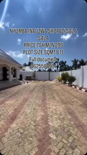 3 Bedrooms House for Sale in Sala Sala, Dar Es Salaam (671 sqm) 3 Bedrooms House for Sale in Sala Sala, Dar Es Salaam (671 sqm)